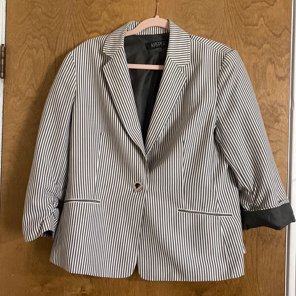 Striped Blazer